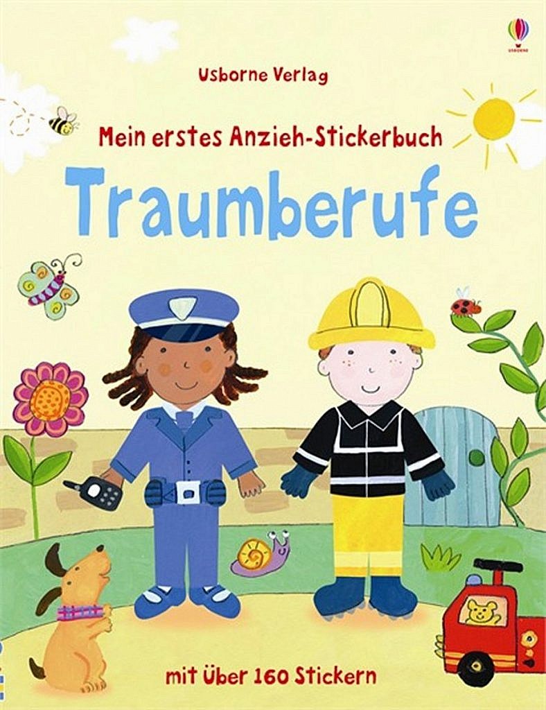 Stickerbuch Traumberufe Diversity Spielzeug