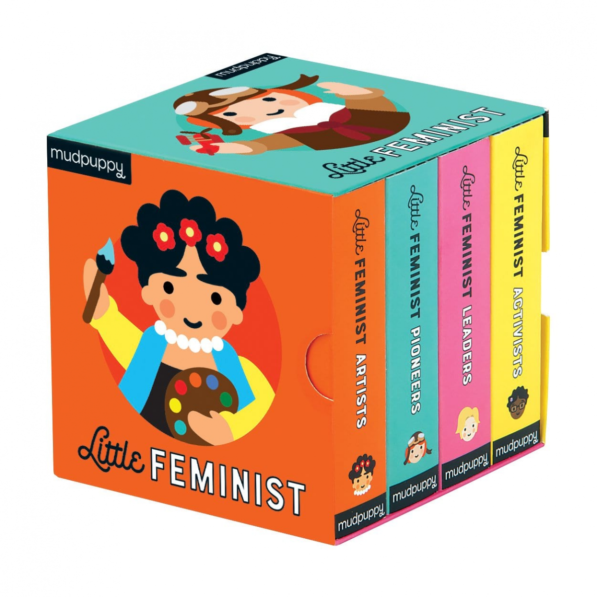 Little Feminist Board Book Set Diversity Spielzeug